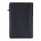 BAELLERRY K9301 RFID Blocking Automatic Pop Up Card Holder Litchi Texture Leather Zinc Alloy Credit Card Case - Black - 5