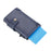 BAELLERRY K9211 Automatic Pop Up Card Case PU Leather Zinc Alloy RFID Blocking Card Holder - Blue - 6