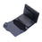 BAELLERRY K9211 Automatic Pop Up Card Case PU Leather Zinc Alloy RFID Blocking Card Holder - Blue - 7