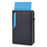 BAELLERRY K9305 Litchi Texture Card Holder Pouch PU Leather Card Storage Bag Easy Push Up - Black - 2
