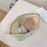 Flower Pattern Women Cosmetic Organizer Travel Bag Large Canvas Toiletries Teen Girls Makeup Storage Pouch - Green - 3
