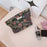 Cosmetic Bag Flower Pattern Canvas Makeup Bag Travel Toiletry Accessories Pouch Organizer - Colorful Flower - 2