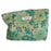 Beautiful Pattern Makeup Bag Travel Toiletry Organizer Pouch Canvas Cosmetic Bag - Green Flower - 1