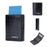BAELLERRY D9213 PU Leather Crocodile Texture Wallet RFID Blocking Metal Card Holder Coin Purse for Men - Black - 1