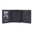 BAELLERRY D9213 PU Leather Crocodile Texture Wallet RFID Blocking Metal Card Holder Coin Purse for Men - Black - 5