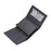 BAELLERRY D9213 PU Leather Crocodile Texture Wallet RFID Blocking Metal Card Holder Coin Purse for Men - Black - 6