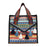 Large Knitted Fabric Hand Bag Women Teen Girl Ethnic Style Handbag with Tassel Decoration - Blue - 1