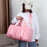 Large Capacity Travel Bag Sports Duffel Bag Waterproof Luggage Bag with Shoes Compartment - Pink - 3