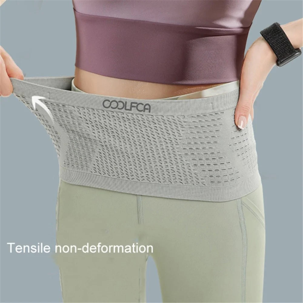 COOLFCA Outdoor Running Sports Waist Bag High Elastic Phone Pouch, Size: 14x65cm, for 65-105cm Waist - Black - 6