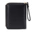 BAELLERRY N1896 PU Leather Short Wallet Houndstooth Pattern Women's Zipper Coin Purse Card Holder - Black - 2