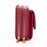 BAELLERRY N1897 PU Leather Crossbody Bag Litchi Texture Women Shoulder Handbag with Coin Purse Pouch - Wine Red - 4