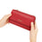 BAELLERRY N1897 PU Leather Crossbody Bag Litchi Texture Women Shoulder Handbag with Coin Purse Pouch - Wine Red - 6