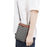 BAELLERRY N8702 Ultra-light Gird Pattern Bag Girls PU Leather Crossbody Bag Women Travel Phone Shoulder Bag - Brown - 2