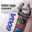 ANENG PN128 AC / DC Clamp Current Multimeter 4000 Count NCV Induction Measure Pliers Tester with Flashlight - Black - 3