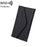 RFID Blocking Card Holder Wallet PU Leather Tri-Fold Travel Passport Bag Document Organizer - Black - 4
