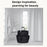 WD3-132 Foldable Storage Basket Oxford Cloth Portable Carrying Basket for Beach Picnic Gardening Tool - Khaki - 7