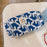 Coin Key Toiletries Storage Bag Pattern Cosmetic Organizer Cotton Cloth+Canvas Makeup Pouch - Blue Cat - 1