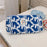 Coin Key Toiletries Storage Bag Pattern Cosmetic Organizer Cotton Cloth+Canvas Makeup Pouch - Blue Cat - 2