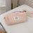Pattern Design Cosmetic Organizer Pen Coin Key Toiletries Storage Bag Cotton Cloth+Canvas Makeup Pouch - Twill Texture - 1