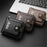 DEABOLAR Retro PU Leather Men Short Wallet Zipper Cards Cash Coins Holder Bag - Black - 5