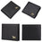 Business Men Slim Horizontal PU Leather Short Wallet Card Cash Storage Bag - Black - 4
