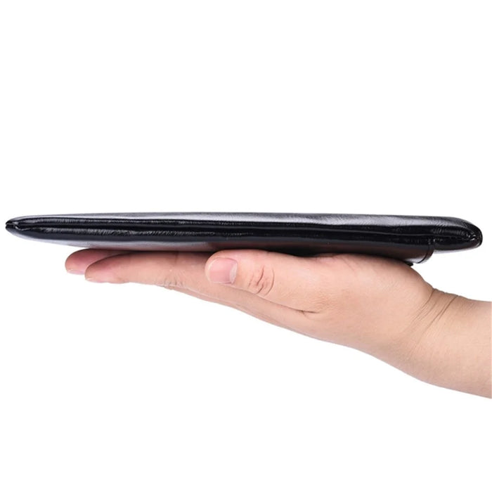 Zipper Closure Men Clutch Cards Coins Cellphone Holder Long Purse PU Leather Wallet - Black - 3