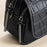 CKWG3303 Women Fashion Shoulder Bag Top Layer Cowhide Leather Crocodile Texture Crossbody Bag - 7