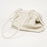 9665 Women Tote Underarm Bag Cowhide Leather Large Capacity Zipper Travel Handbag - White - 4