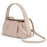 9637 Cloud Dumpling Fashion Women Crossbody Phone Bag Genuine Cow Leather Handbag Shoulder Bag - Apricot - 1