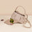 9637 Cloud Dumpling Fashion Women Crossbody Phone Bag Genuine Cow Leather Handbag Shoulder Bag - Apricot - 3