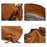 88785 Cowhide Leather Shoulder Strap Fashion Women Crossbody Bag Handbag with Drawstring - Green - 3