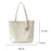938 Women Shoulder Bag Waxy Cowhide Leather Tote Large Handbag with Decorative Pendant - Black - 5