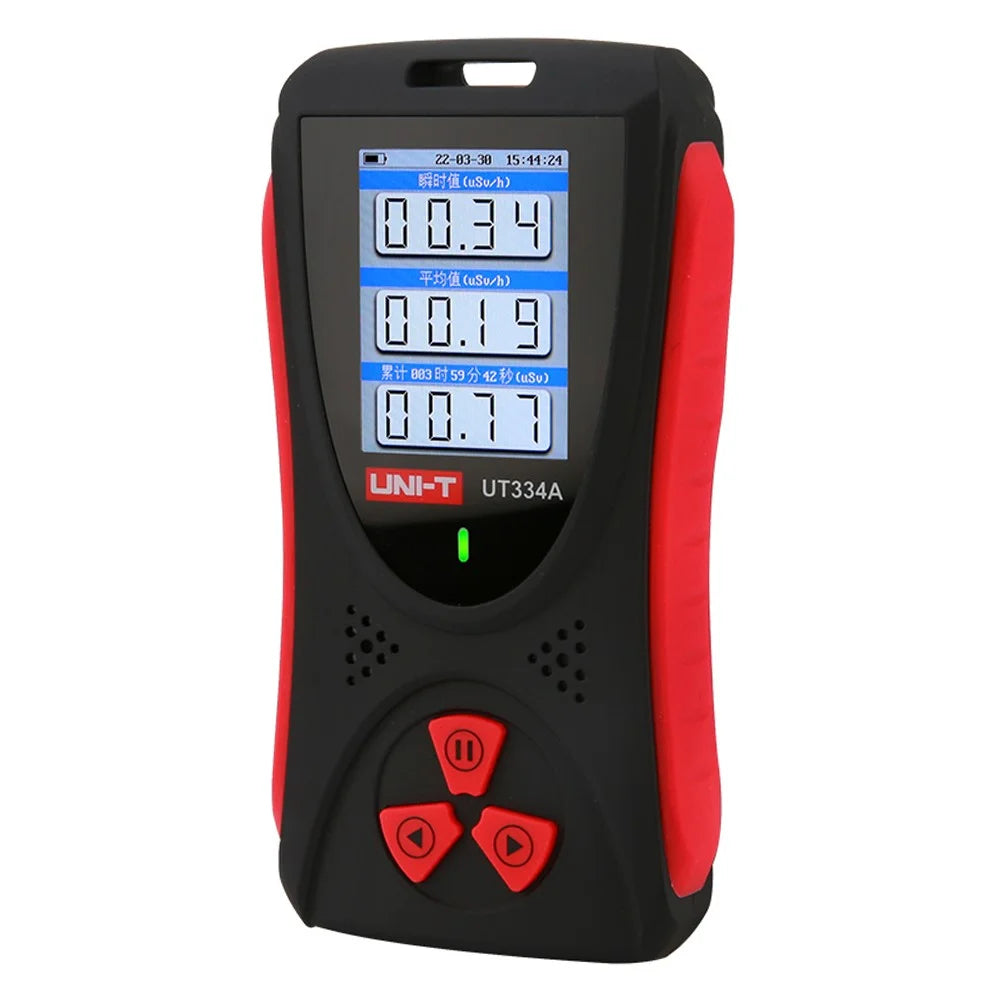 UNI-T UT334A Radiation Dosimeter Geiger Counter Electromagnetic Radiation Dose Tester X-ray Beta Gamma Detector - 1