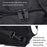 Sports Fitness Bag for Women Yoga Shoulder Bag Training Storage Pouch for Short Traveling - Black / White - 2
