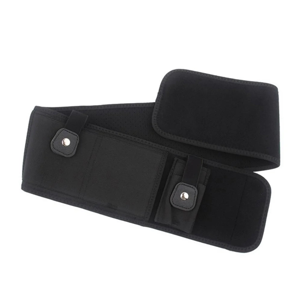 50 inch Tactical Belt Holster Wide Belt Waistband Military Neoprene Elastic Pistol Holster - Left Hand - 2