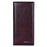 TAILIAN T530-H46-BE Cowhide Leather Men Long Wallet Multiple Card Slots Large Capacity Wallet - Dark Red - 1