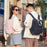 Cool Silk Floss+Polyester Backpack Laptop Shoulders Bag Travel Rucksack Student School Bag Book Bag - Green - 6