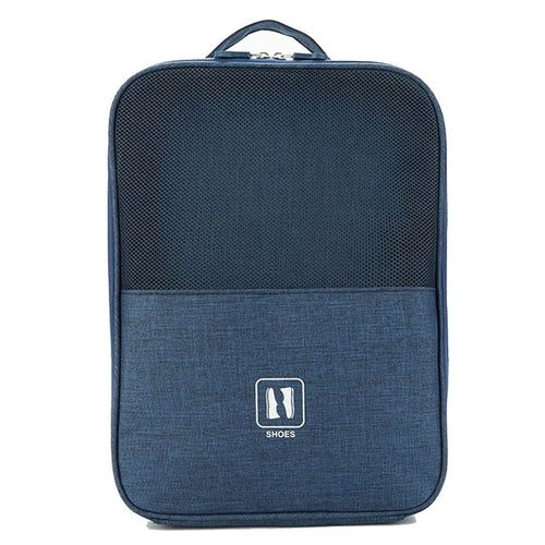 Multifunction Traveling Shoes Packing Bag Shoe Organizer Pouch Storage Bag Organization Pouch - Dark Blue - 1