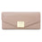 TAILIAN T5601-086 Women's PU Leather Long Wallet Tri-fold Design Multiple Card Slots Cash Storage Pouch Billfold - Khaki - 1