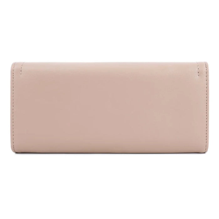 TAILIAN T5601-086 Women's PU Leather Long Wallet Tri-fold Design Multiple Card Slots Cash Storage Pouch Billfold - Khaki - 4