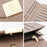TAILIAN T5601-086 Women's PU Leather Long Wallet Tri-fold Design Multiple Card Slots Cash Storage Pouch Billfold - Khaki - 6