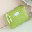 Large Makeup Pouch Soft Nylon Cosmetic Organizer Zipper Closure Toiletries Storage Bag Handbag, Size: M - Green - 1