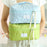 Soft Flower Design Nylon Cosmetic Organizer Zipper Design Toiletries Storage Bag Travel Home Use Makeup Pouch, Size: L - Pink - 7