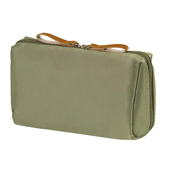 Waterproof Nylon Portable Storage Bag Cosmetic Makeup Container Clutch Bag, Size S - 1