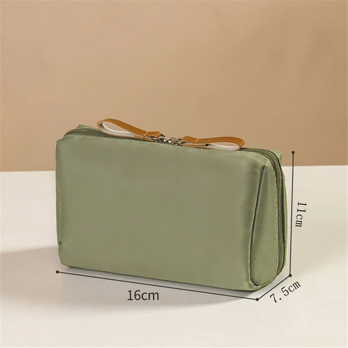 Waterproof Nylon Portable Storage Bag Cosmetic Makeup Container Clutch Bag, Size S - 6