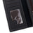 POLC 993-7 Dual Color Splicing PU Leather Men Long Wallet Tri-fold Large Capacity Wallet - Black - 3