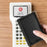 RFID Blocking Automatic Pop Up PU Leather + Aluminum Alloy Credit Card Holder Case Pocket Wallet - Carbon Fiber+Black - 4