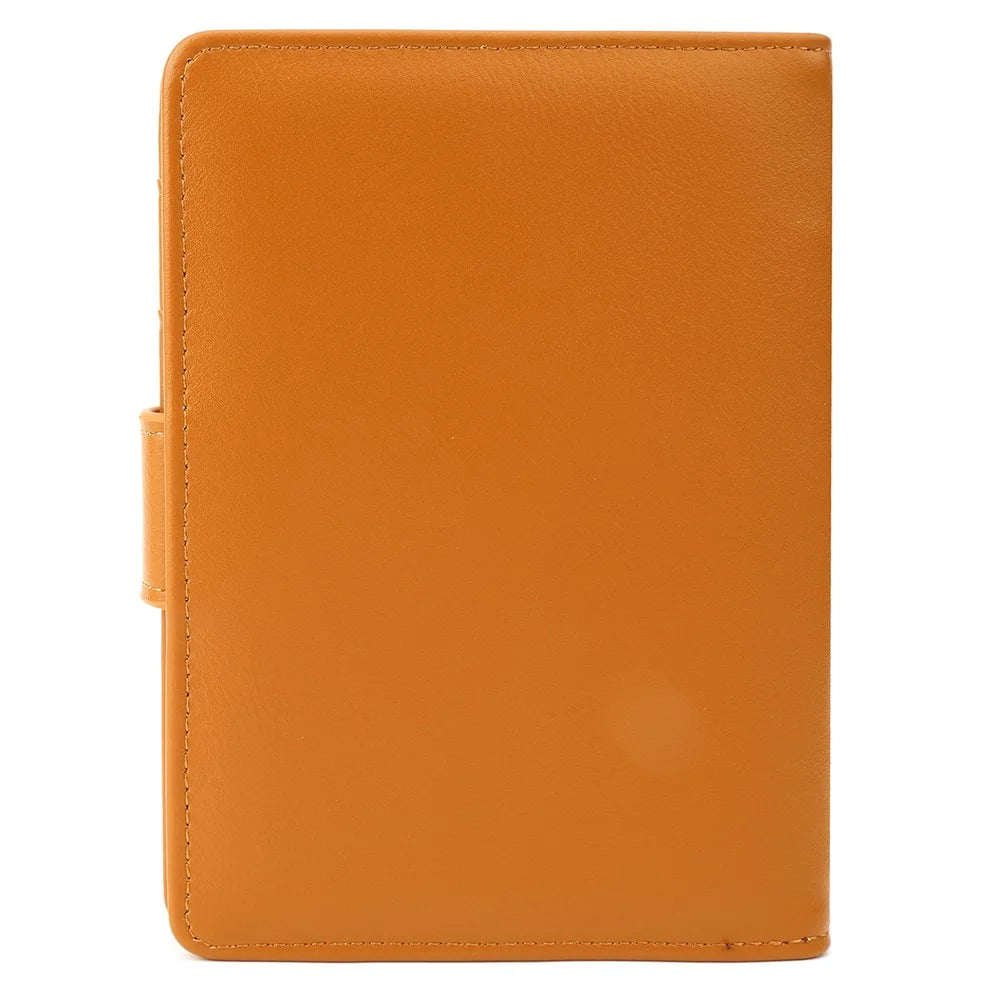 BAELLERRY K2393 Travel Passport Holder Cover RFID Blocking Wallet for Credit Cards Boarding Passes - Brown - 6