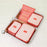 6Pcs Oxford Cloth Packing Cubes for Travel Luggage Organizer Bag Compression Pouches - Watermelon Red - 3