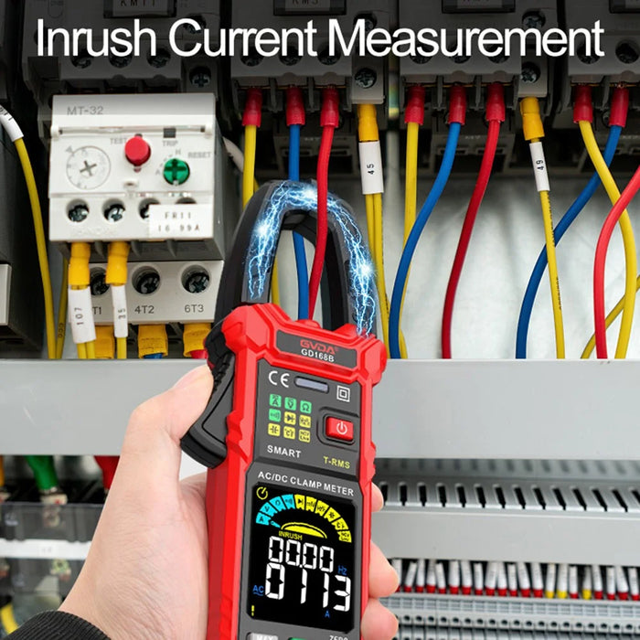 GVDA GD168B Clamp Meter Digital Multimeter True RMS Auto Range NCV DC AC Voltage Tester - 4